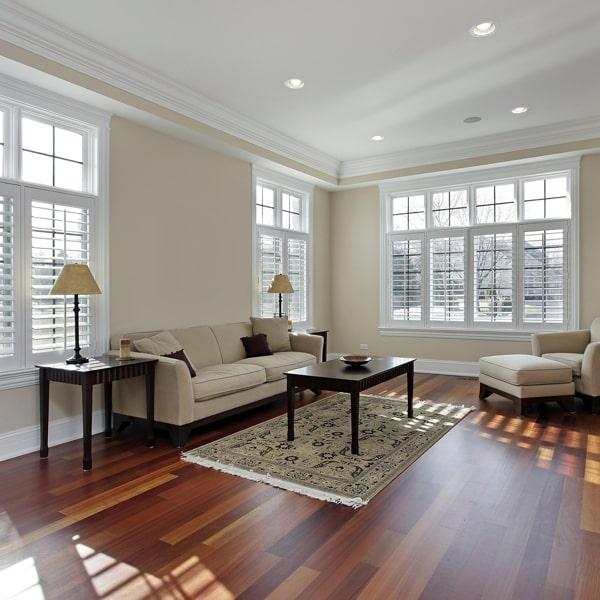 laminate floors are durable, easy to clean, and comes in a wide variety of styles and colors